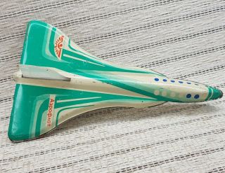 Vtg Russian Ussr Metal Toy Air Plane Concord Ty144