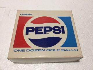 Vintage Wilson Pepsi One Dozen Golf Balls