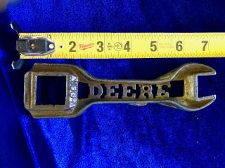 Antique Vtg Very Rare John Deere Cutout A196 - A Wrench Tractor Tool 1911 - 1912