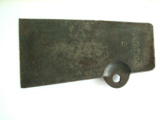 Vintage / Antique Axe ? Head Old Tool W.  A.  & T.  Co.  2 Log Slitter / Wedge