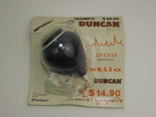 Vintage Duncan Imperial Blue Spin Top Trompo Flambeau Nip 1980 