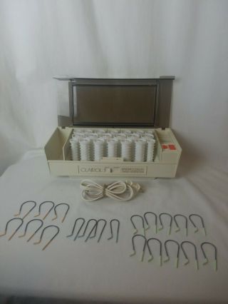 Vtg Clairol Kindness Deluxe 3 Way Hairsetter Hot Rollers Clips K - 400s Prom