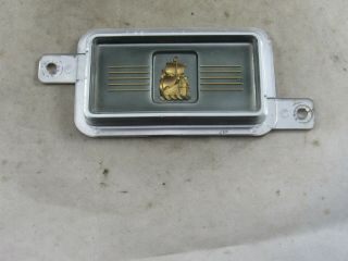 Vintage 1949 1950 Plymouth Car Clock Delete Plate