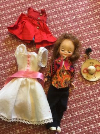 Great Vintage American Character Betsy Mccall Doll And Clothes