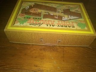 VINTAGE MARX FORT APACHE CARRY ALL ACTION PLAYSET 2