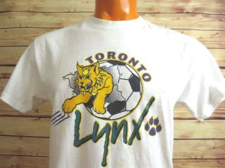 Rare Vintage Toronto Lynx [ Toronto Fc ] Usl Soccer T - Shirt Size Medium