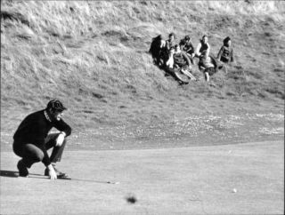 Sean Connery Playing Golf.  - Unique Vintage Photograph
