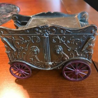 Banthrico Vintage Metal First Federal Savings And Loan Carriage Piggy Bank