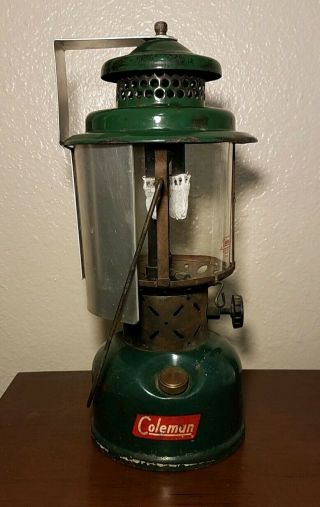 Vintage 1959 Coleman Lantern Glass Globe Sunshine Of The Night