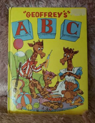 Toys R Us Rare Vintage Book Geoffrey 