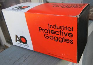 Vintage Ao American Optical Industrial Protective Goggles