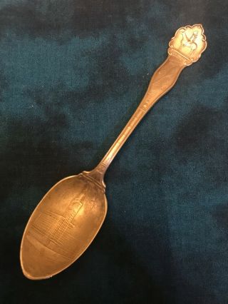 Montgomery Ward And Co Building Vintage Collectible Spoon Silverplate Chicago