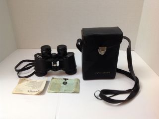 Vintage 1970s Bushnell Sportview Binoculars 7 X 35 Fully Coated Optics W/ Case