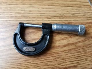 Vintage Starrett Micrometer Caliper No.  436 1 