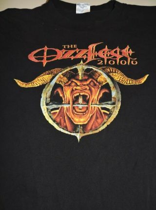 Ozzfest 2000 T Shirt Vintage Xl Pantera Godsmack Soulfly Ozzy Osbourne