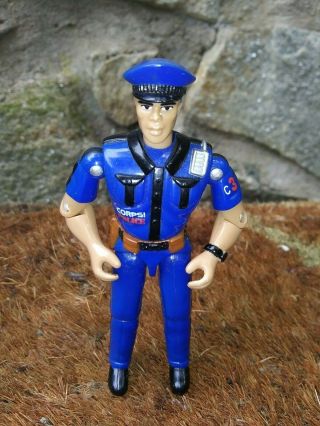 Vintage 1999 Lanard Corps Rescue Team Police Officer Action Figure Rare
