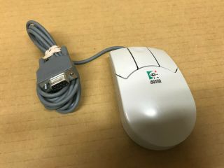 Vintage Logitech Mouseman Serial M - Mc13 - Db9f Wired Mouse