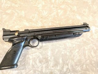 Vintage Pumpmaster Classic Pc77 177 Cal Pellet Pistol Shoots Good,  Usa.