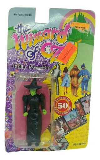 The Wizard Of Oz 1988 Vintage - Wicked Witch Of The West Figure 50th Anniversary