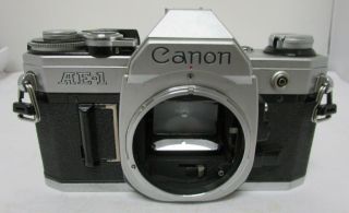 Canon Ae - 1 35mm Film Camera Body Only,  Vintage Slr,  Needs Service