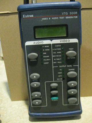 Extron VTG 300R Handheld Rechargeable Battery Powered Video Audio Test Generator 2