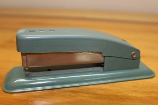 Vintage Swingline Cub Small Green Desktop Stapler
