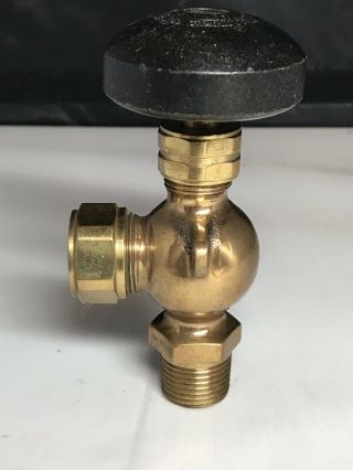 Vintage Consolidated Brass Co.  Steampunk Industrial Valve