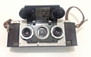 Stereo Realist 35mm Stereo Camera W/ Case Vintage David White