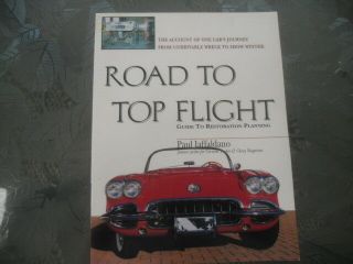 C1 Corvette Road To Top Flight Book By Paul Jaffaldano Vintage New/excellent