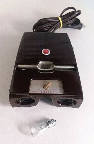Vintage Kodak Kodaslide Stereo Viewer Ii - Lights Up Great
