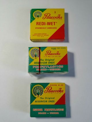 Vintage 1950s Condom Boxes - Dean 