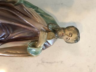 Vintage Catholic St.  Jude Chalkware Statue Religious Relic 5