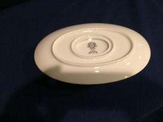 Vintage Noritake Colony gravy boat with attached underplate 5932 3