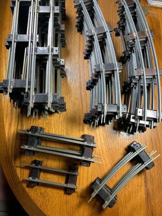 Group Of Vintage American Flyer Train Track