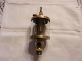 Vintage American Lubricator Co Brass Small " Hit & Miss " 4 Small Engine Oiler