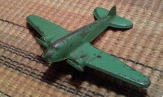 Vintage Metal Airplane Toy Ca 1940 
