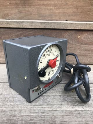 Vintage Master Time - O - Lite Model M - 59 Darkroom Safelight Enlarger Time O Lite 2