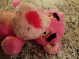 1980 Vintage Mighty Star Plush PINK PANTHER Stuffed Toy Doll 11” 2