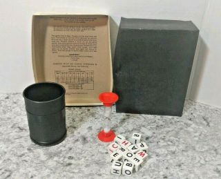Vintage Perquackey No.  8313 Word Game Lakeside 1970 Box Complete 4