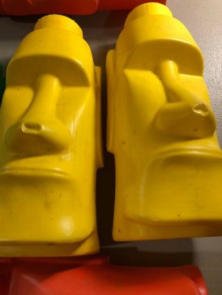 11 Vintage 60s Owl & Tiki Blow Molds For Lantern Patio Party Lights - Molds Only 4
