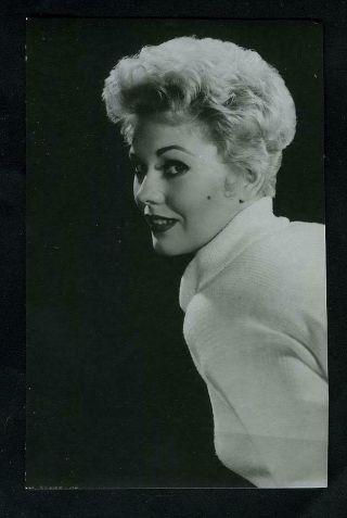 Vintage Kim Novak Photocard 1950 