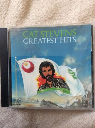 Greatest Hits By Cat Stevens Vtg Cd 1983,  Pop Wild World Peace Train Moonshadow