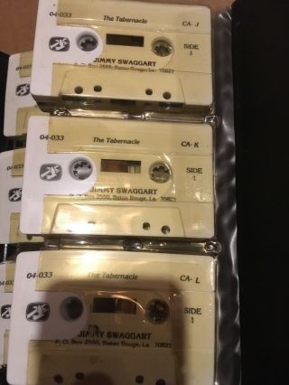 Jimmy Swaggart 12 Cassette Tape Set “the Tabernacle” AudioBook Vintage 5
