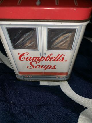 1995 Rare Vintage Campbell ' s Soup Company Truck No.  83 Tin With Lid,  Bristolware 4