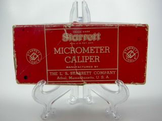 Vintage L.  S.  Starrett Micrometer Caliper No.  230,  Nr