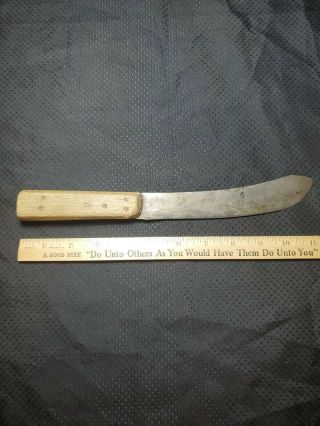 Vintage Skinning Butcher Knife: I.  Wilson,  Sycamore St. ,  Sheffield England 2