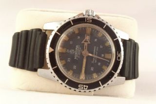 Mortima Datomatic Divers Vintage 17 Jewels Watch Men 1970 