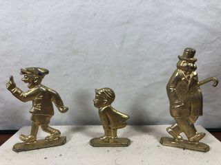 Vintage Lead Metal Toys 1930’s The Golden Age Of Comics Salesmen Sample Display