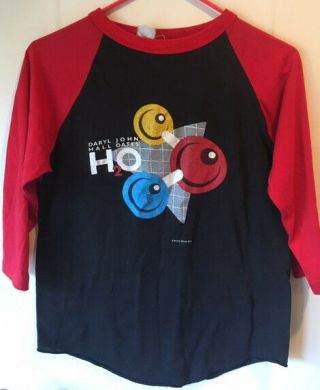 Daryl Hall & John Oates 1983 H2o Vintage 1983 Tour Concert Jersey Shirt Medium