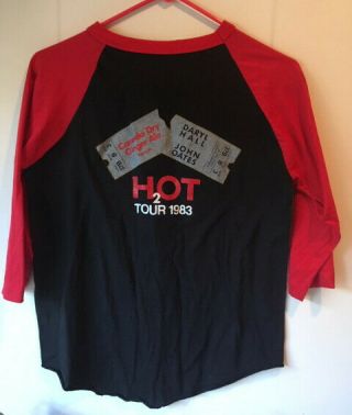 Daryl HALL & John OATES 1983 H2O Vintage 1983 Tour Concert Jersey shirt Medium 2